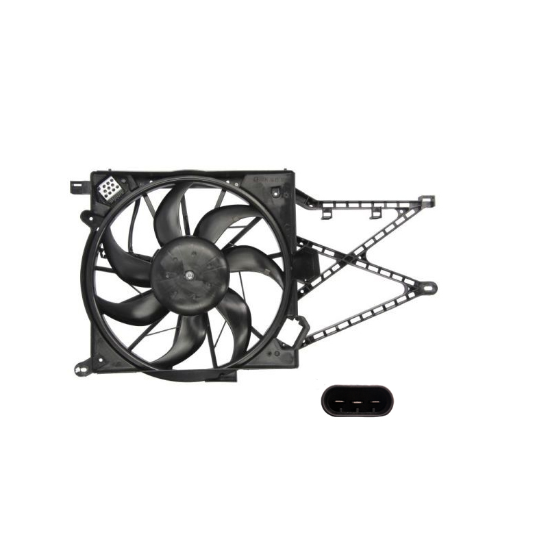 Opel Radyatör Fan Motor Ve Davlumbazı Komple Astra G 1.7 Dizel 3Fişli Rezistanslı Kale