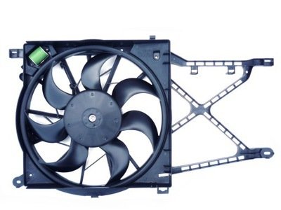 Opel Radyatör Fan Motor Ve Davlumbazı Komple Astra H Z13Dth 3 Fişli Rezistanslı Maher