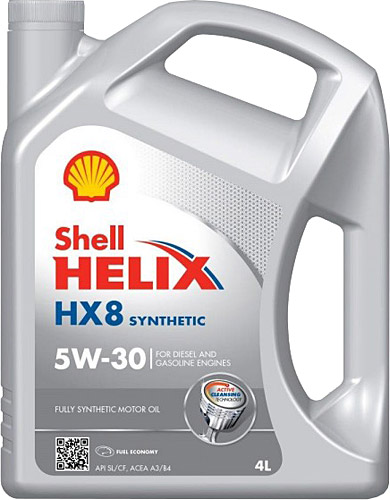 Opel Motor Yağı Shell 5W30 Hx8 Synthetıc 4Lt Shell