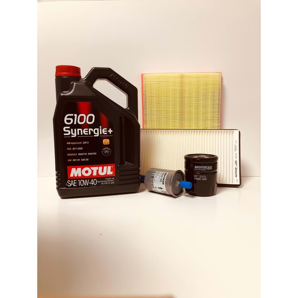 OPEL Astra F 1.7 1992 - 1998 Arası Dizel Bakım Set Motul 10W40 Yağ Motocar Filtre