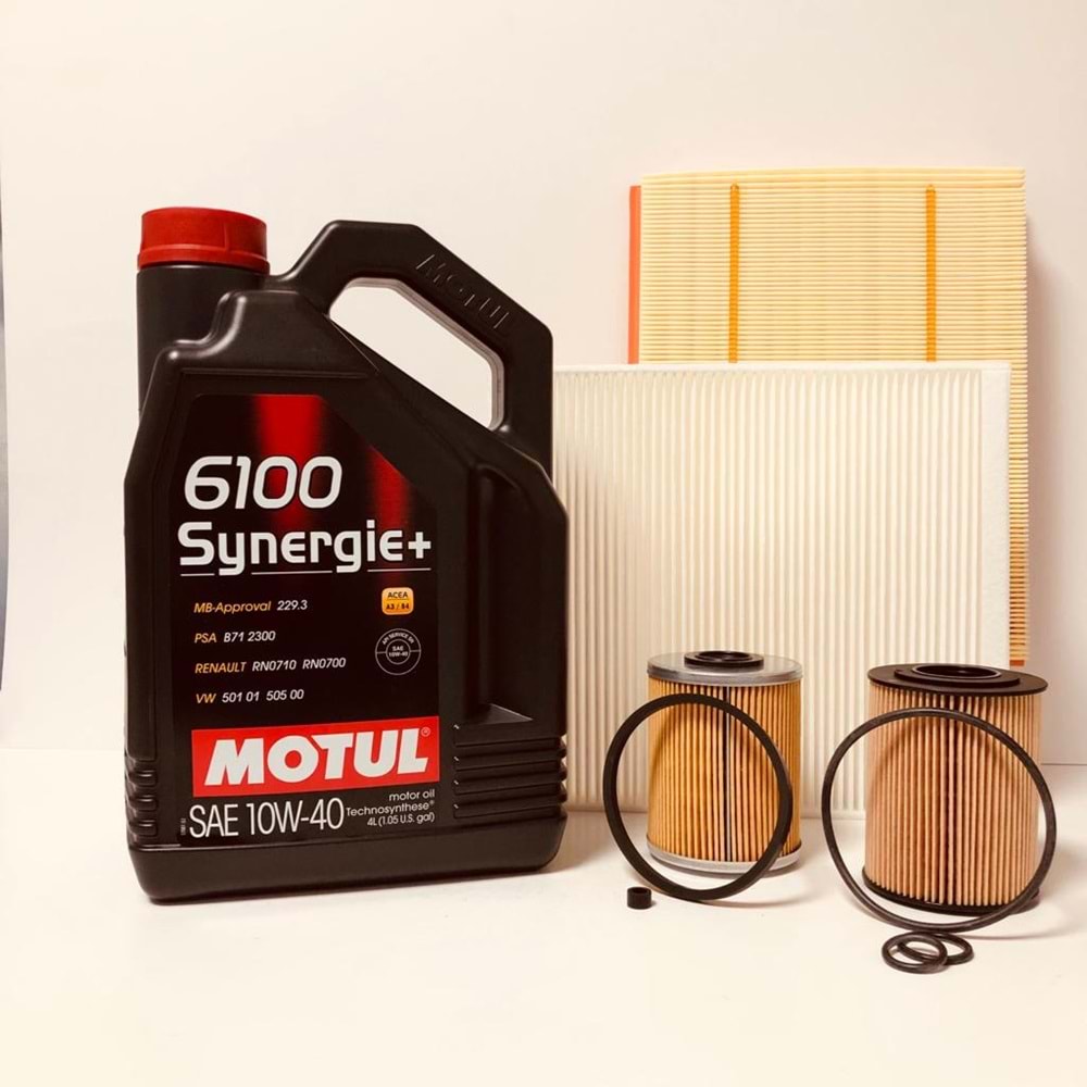 OPEL Astra G 1.7 1998 - 2010 Arası Dizel Bakım Set Motul Yağ Motocar Filtre