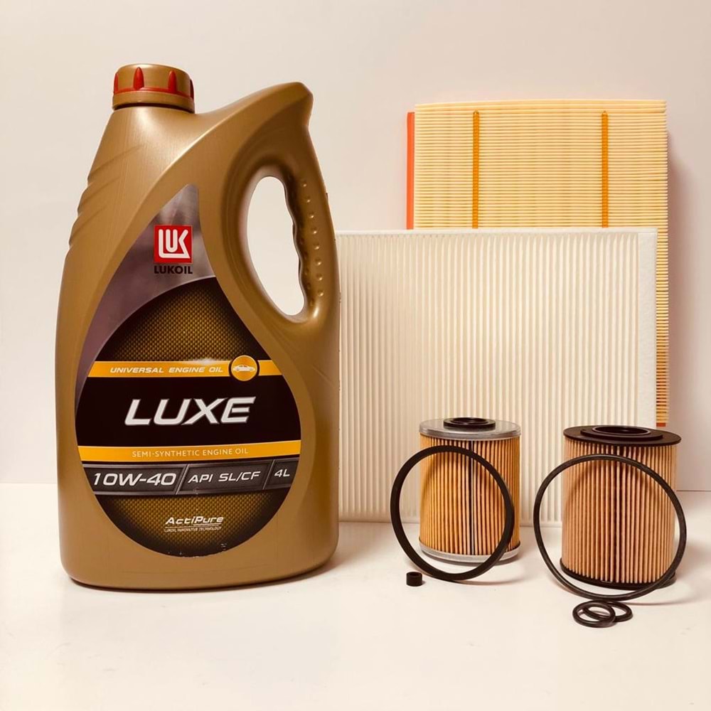 OPEL Astra G 1.7 1998 - 2010 Arası Dizel Bakım Set Lukoil 10W40 Yağ Motocar Filtre