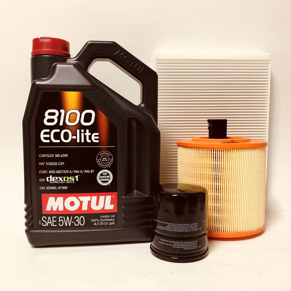 OPEL Astra K 1.2 2016 - 2019 Arası Benzinli Bakım Set Motul 5W30 Yağ Motocar Filtre
