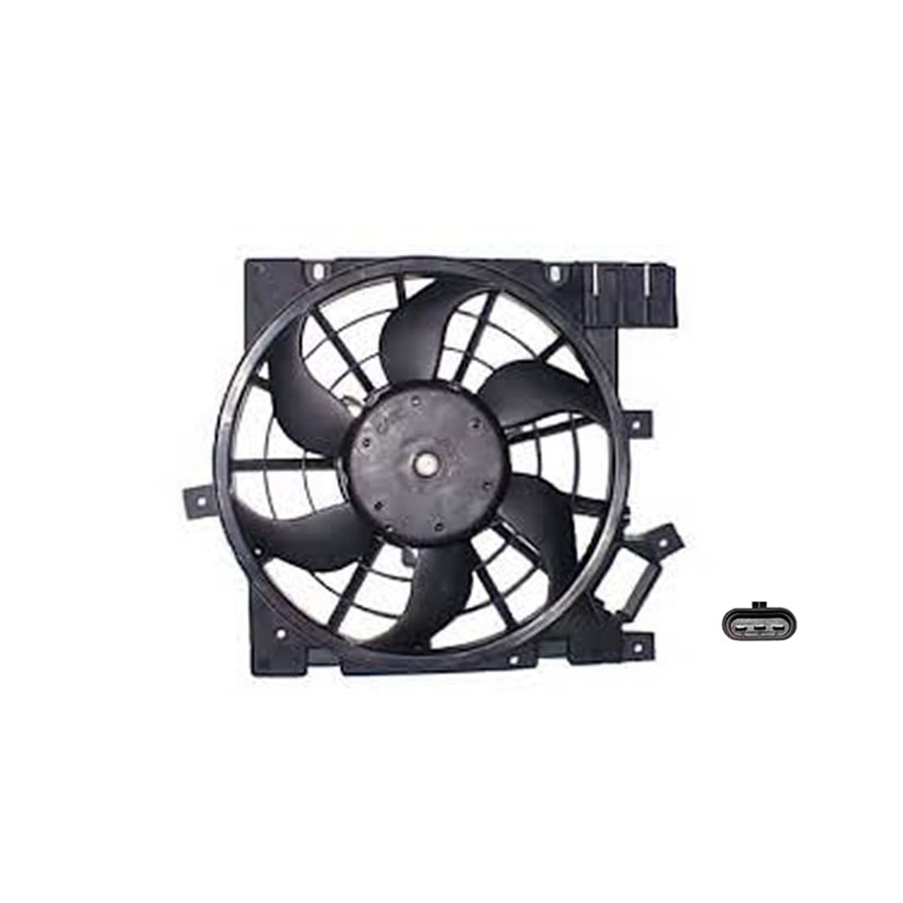 KLİMA FAN MOTOR VE DAVLUMBAZI KOMPLE ASTRA H Z13DTH 3FİŞLİ 04 06 -VEKA-