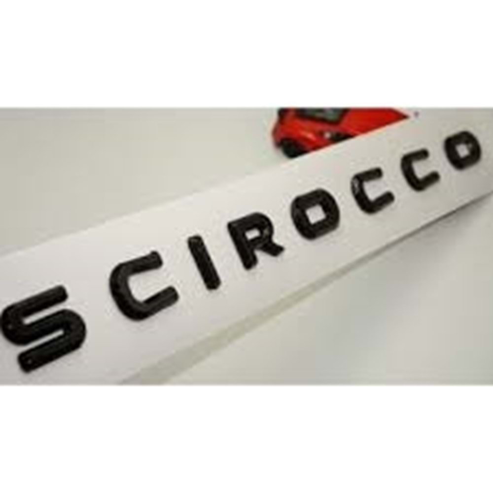 YAZI SCIROCCO SİYAH (2009-17) SCIROCCO -ORPA-