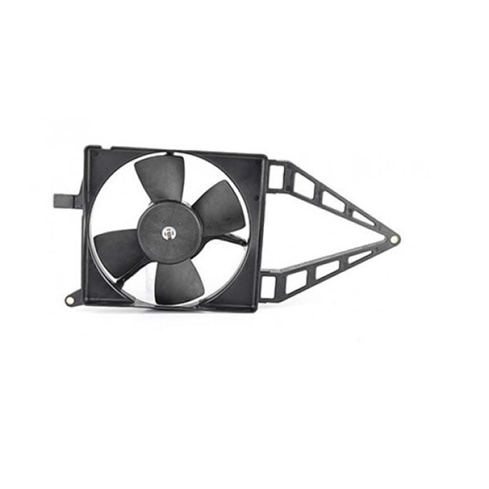 RADYATÖR FAN MOTOR VE DAVLUMBAZI KOMPLE CORSA B ASTRA F 2 FİŞLİ -KRAFTVOLL-
