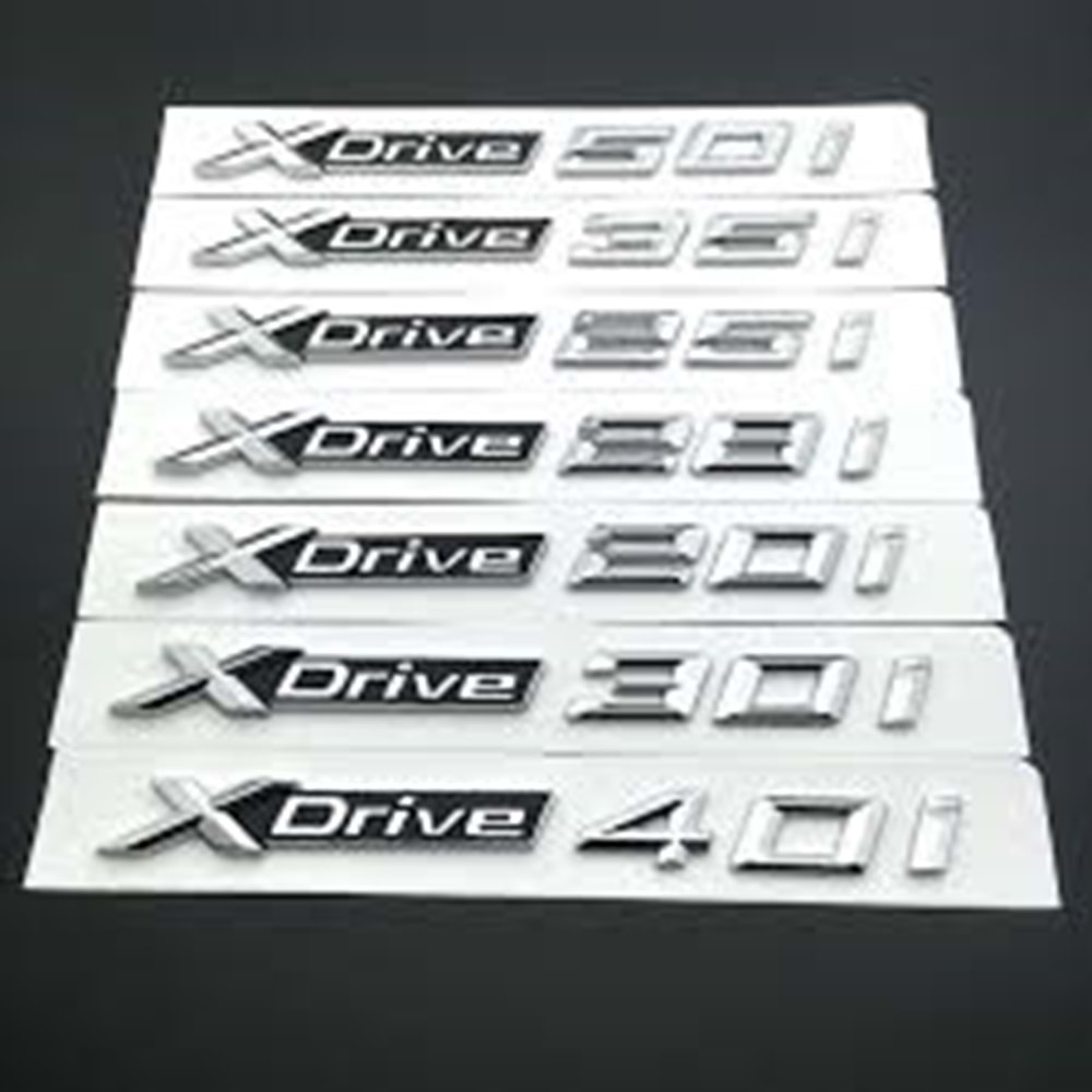 Yazı SDRIVE 28i Bagaj Krom SDRIVE 28i -ORPA-