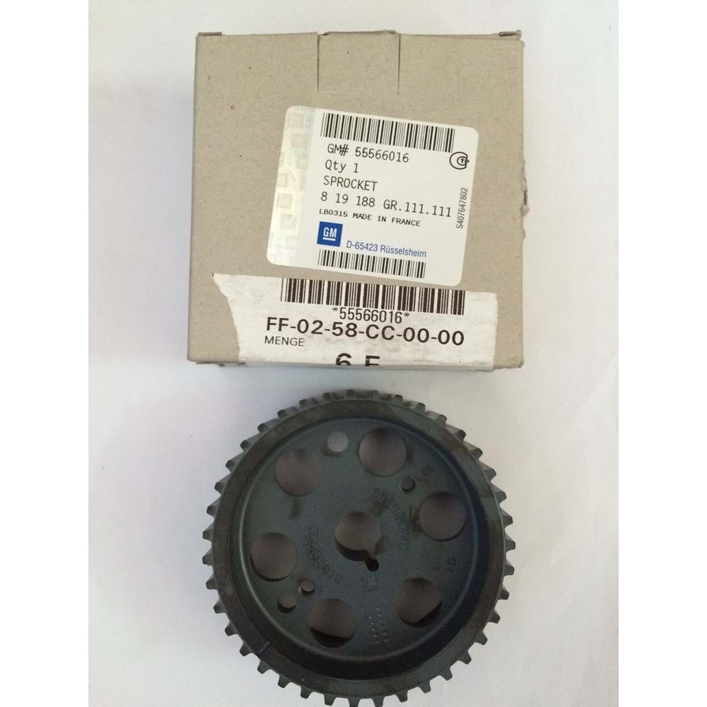 YAĞ POMPA DİŞLİSİ Z19DTH A20DTH A20DTC -GM-