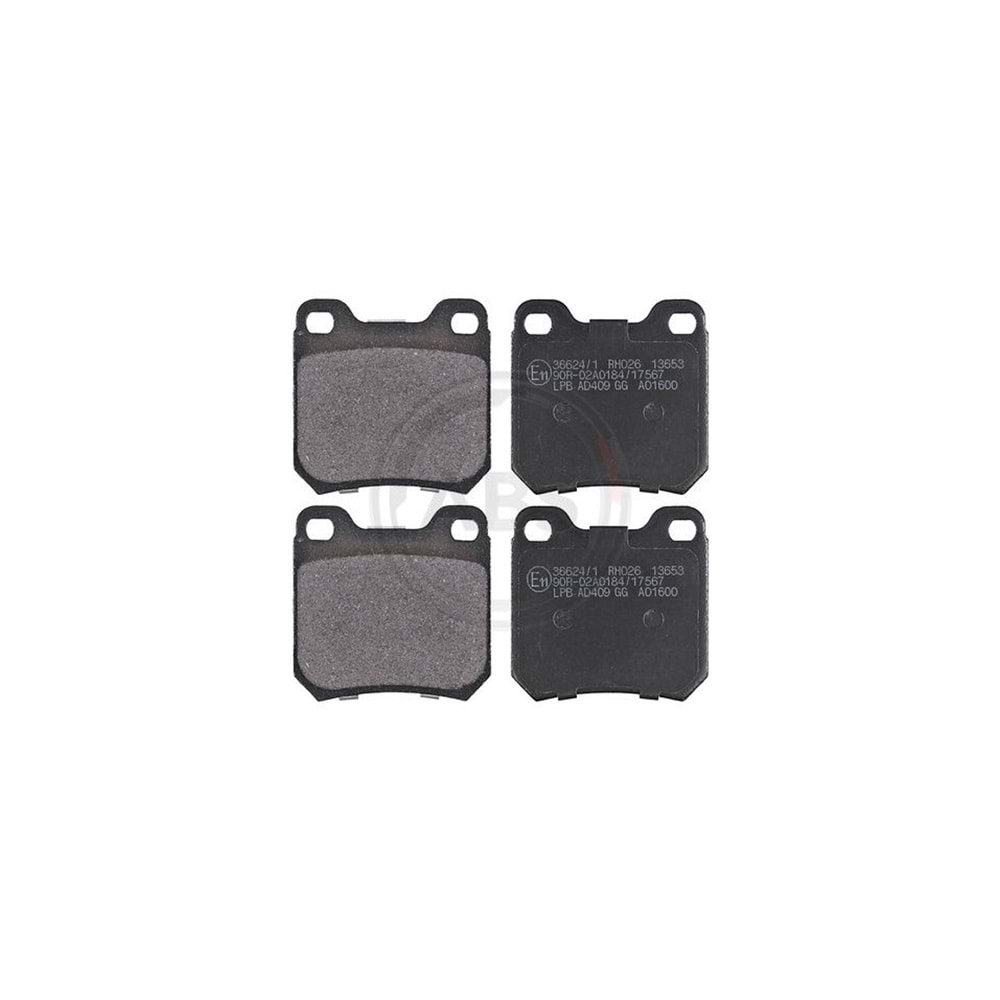 FREN BALATASI VECTRA B OMEGA A DİSKLİ ( ARKA ) 95-00 -TRW-