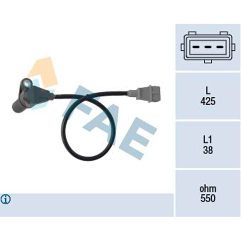 KRANK DEVİR SENSÖRÜ F14S3 F14D3 F16D3 A16DMS C14SE -FAE-