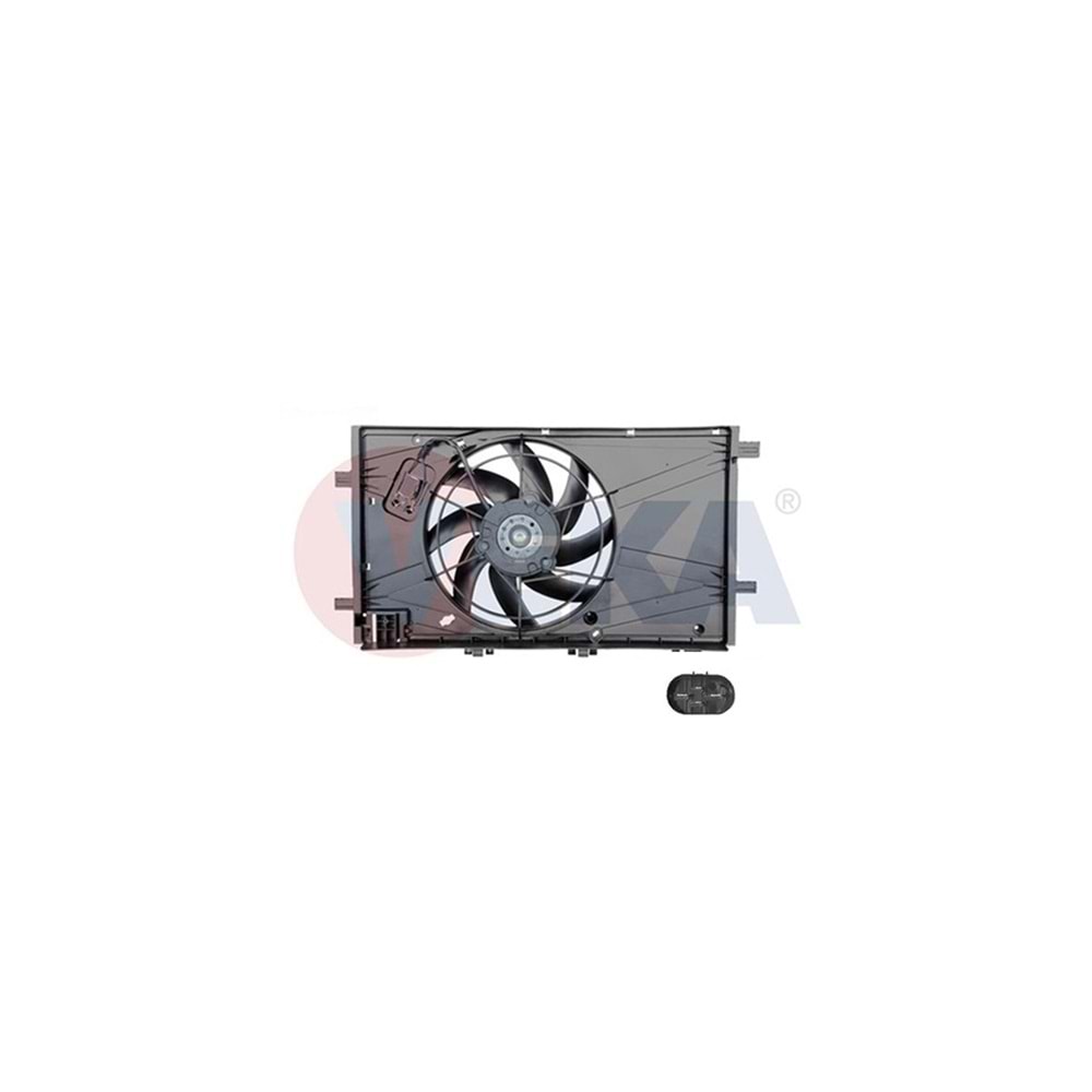 RADYATÖR FAN MOTOR VE DAVLUMBAZI KOMPLE İNSİGNİA CRUZE A16XER 4 FİŞLİ REZİDANSLI --VEKA-