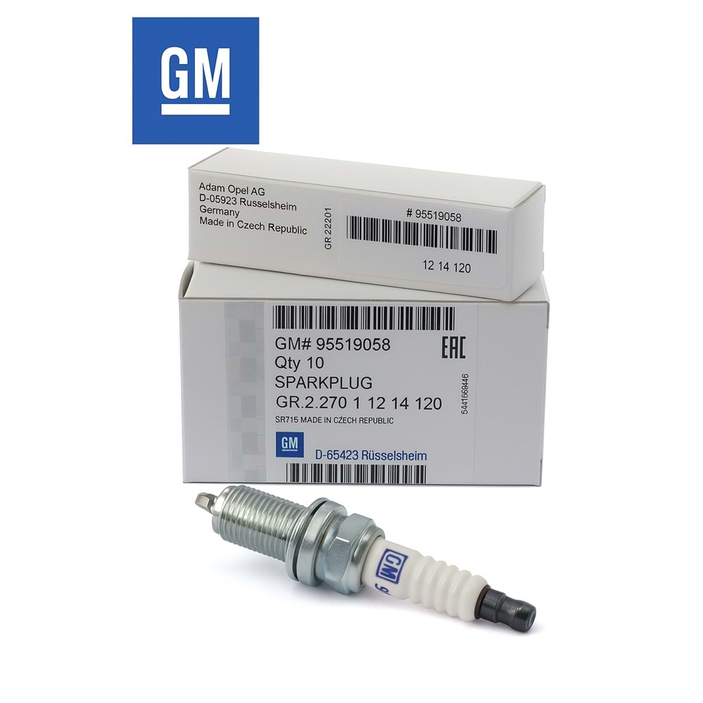 ATEŞLEME BUJİSİ Z12XEP Z14XEP Z16XEP Z16XER (TEK TIRNAK İNCE) -GM-