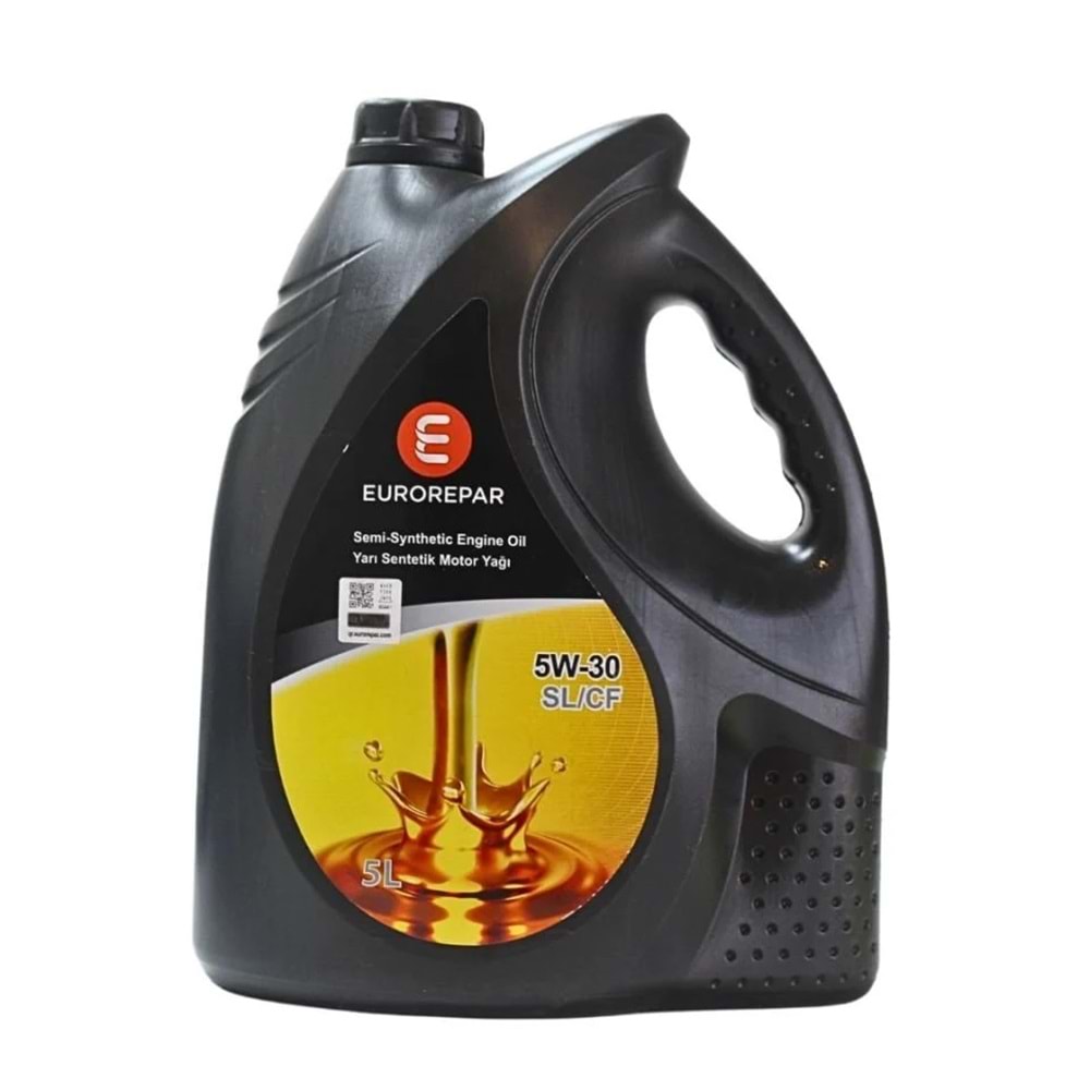 MOTOR YAĞI EUROREPAR 5W30 API SL/CF 5 LT -EUROREPAR-