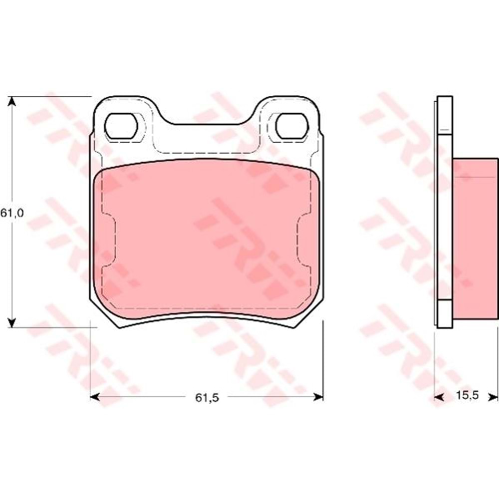 FREN BALATASI VECTRA B OMEGA A DİSKLİ ( ARKA ) 95-00 -BSG-