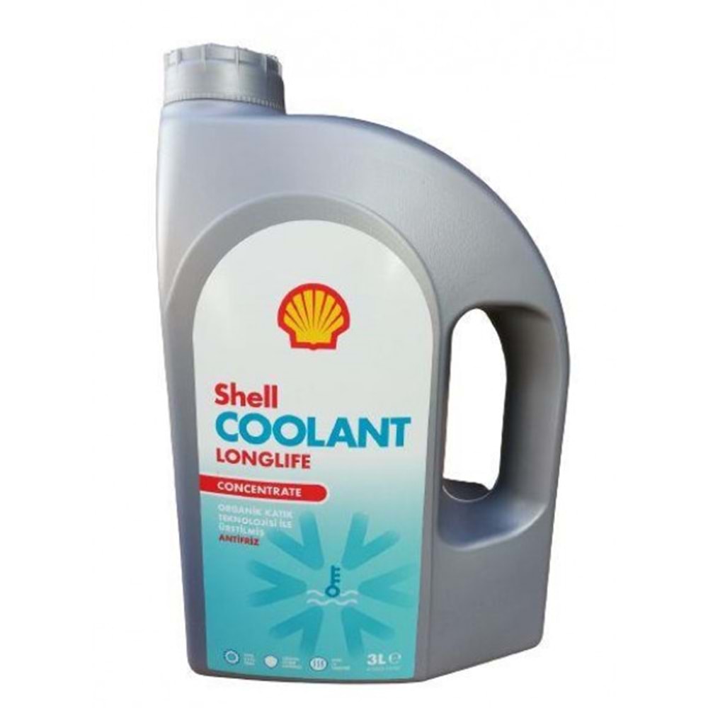 ANTİFRİZ 3LT KIRMIZI COOLANT CONCENTRATE -SHELL-