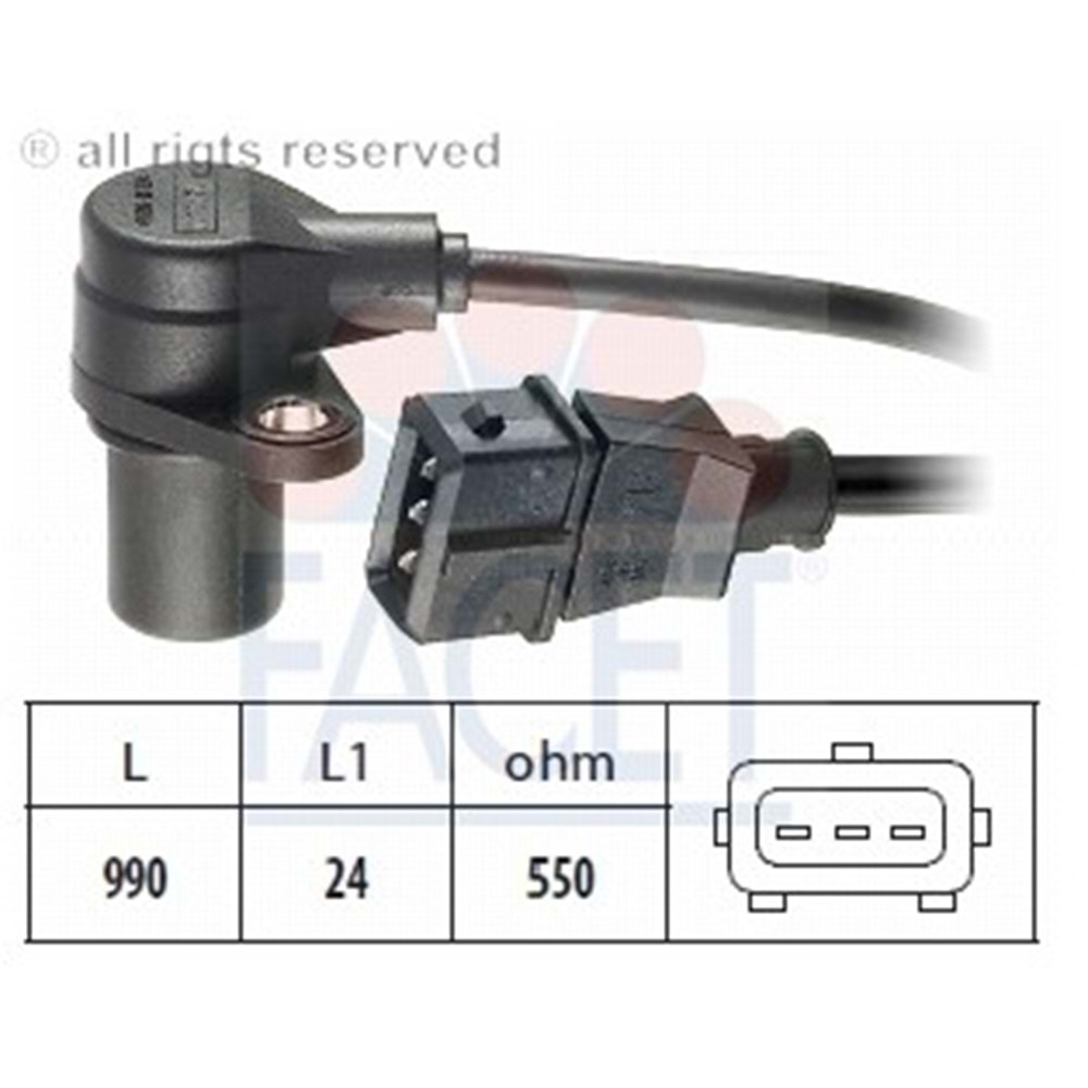 KRANK DEVİR SENSÖRÜ ASTRA F FRONTERA -FACET-