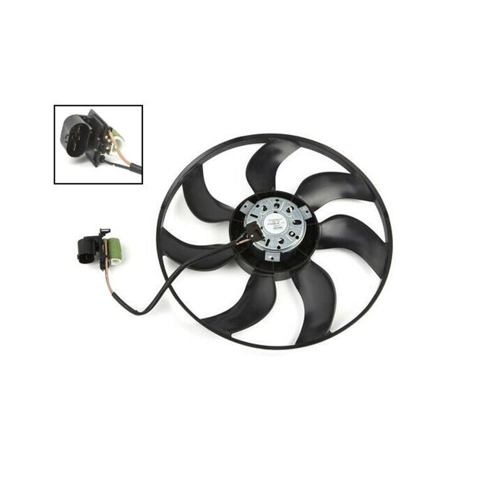 RADYATÖR FAN MOTORU ASTRA J A16LET A16DTH 4 FİŞ REZİSTANSLI -TAP-