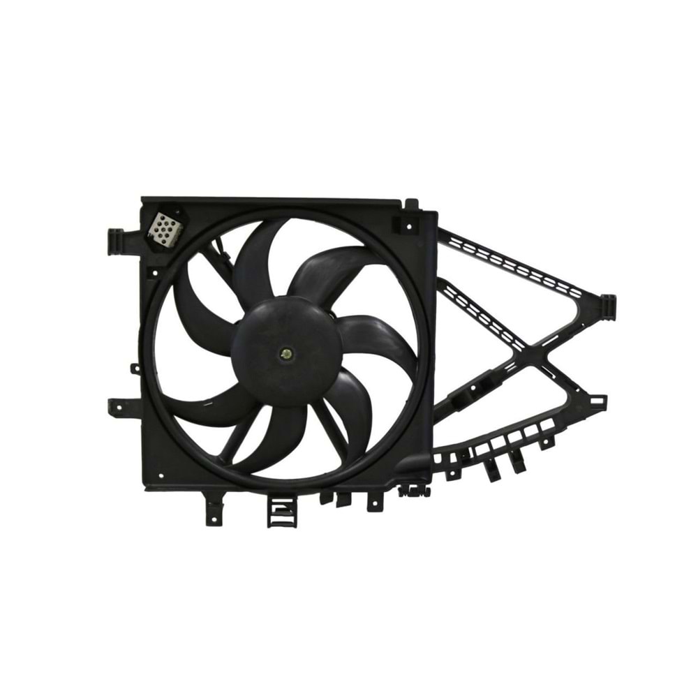 RADYATÖR FAN MOTOR VE DAVLUMBAZI KOMPLE CORSA C 1.3 1.7 3 FİŞLİ -WİSCO-