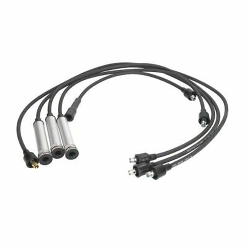 BUJİ KABLOSU TAKIM 1.8 2.0 18SV 20NE (DÜZ METAL UÇLU) 86-95 -ZETEX-