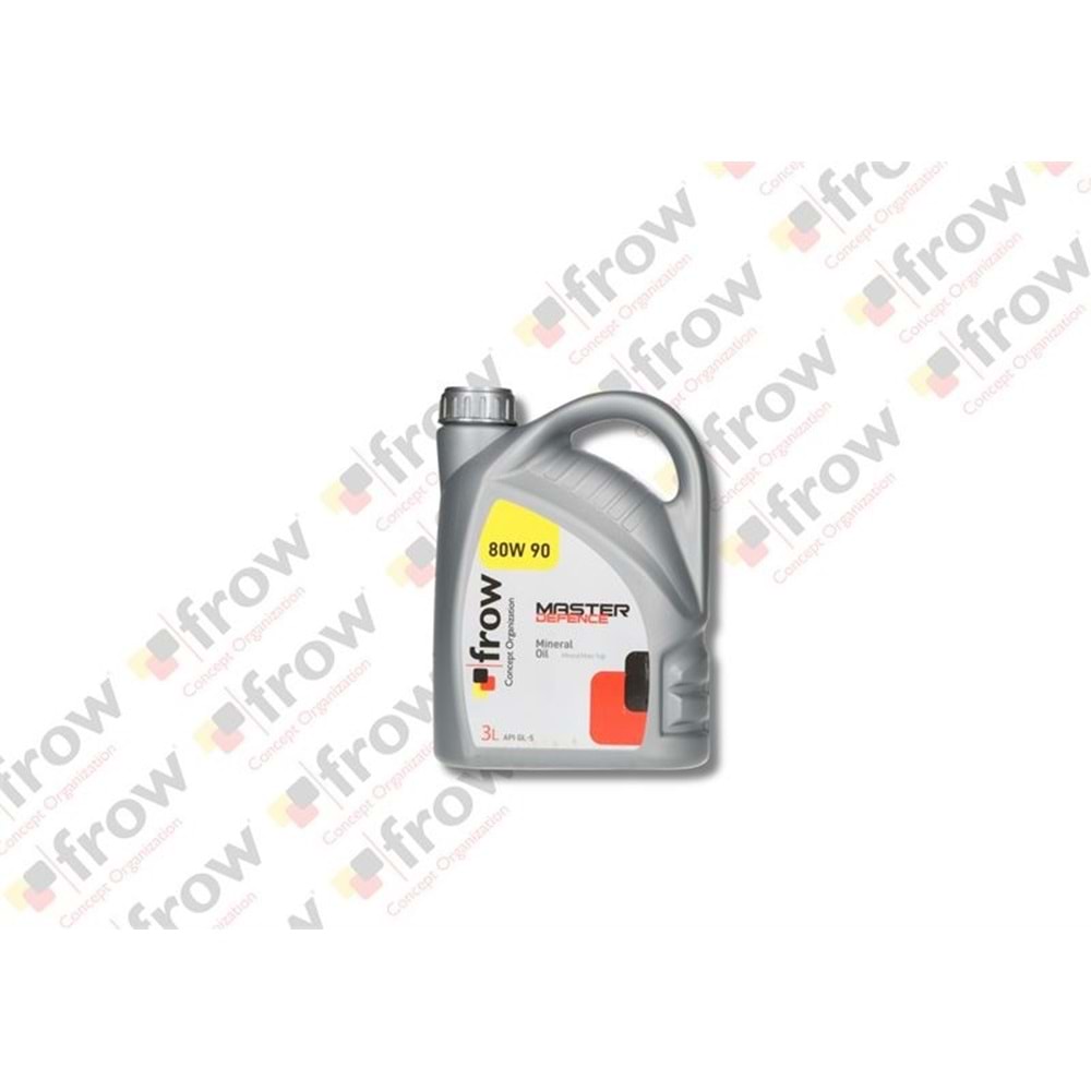 ŞANZIMAN YAĞI 80W90 3LT (KIRMIZI) -FROW-