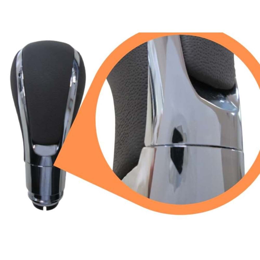 VİTES TOPUZU ASTRA J CRUZE NOKTALI DERİ SİYAH -OEM-