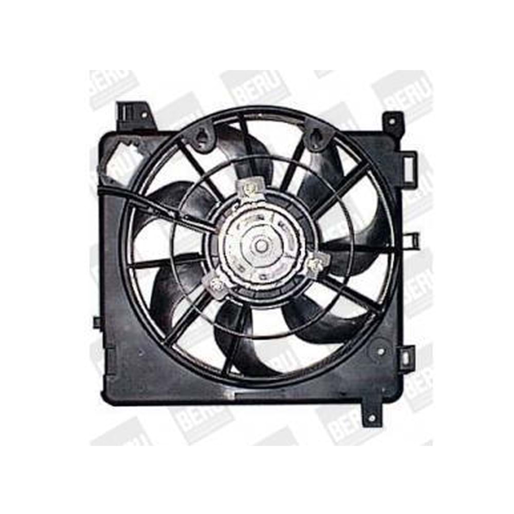 RADYATÖR FAN MOTOR VE DAVLUMBAZI KOMPLE ASTRA H Z13DTH 3 FİŞLİ REZİSTANSLI 04- -METTE-