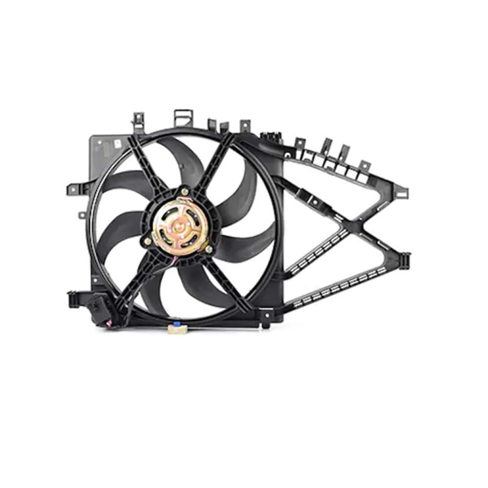 RADYATÖR FAN MOTOR VE DAVLUMBAZI KOMPLE CORSA C 1.3 1.7 3 FİŞLİ -VEKA-