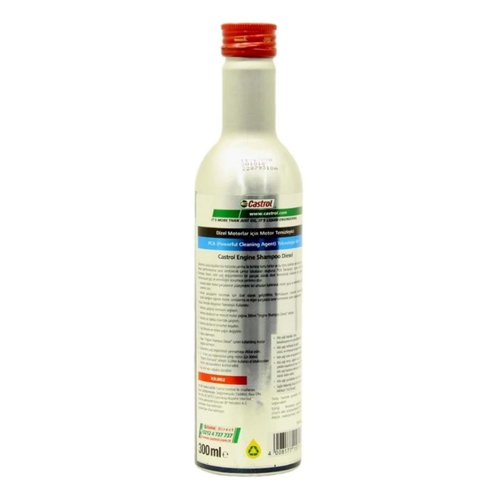 Castrol Engine Shampoo Diesel Motor Temizleyici