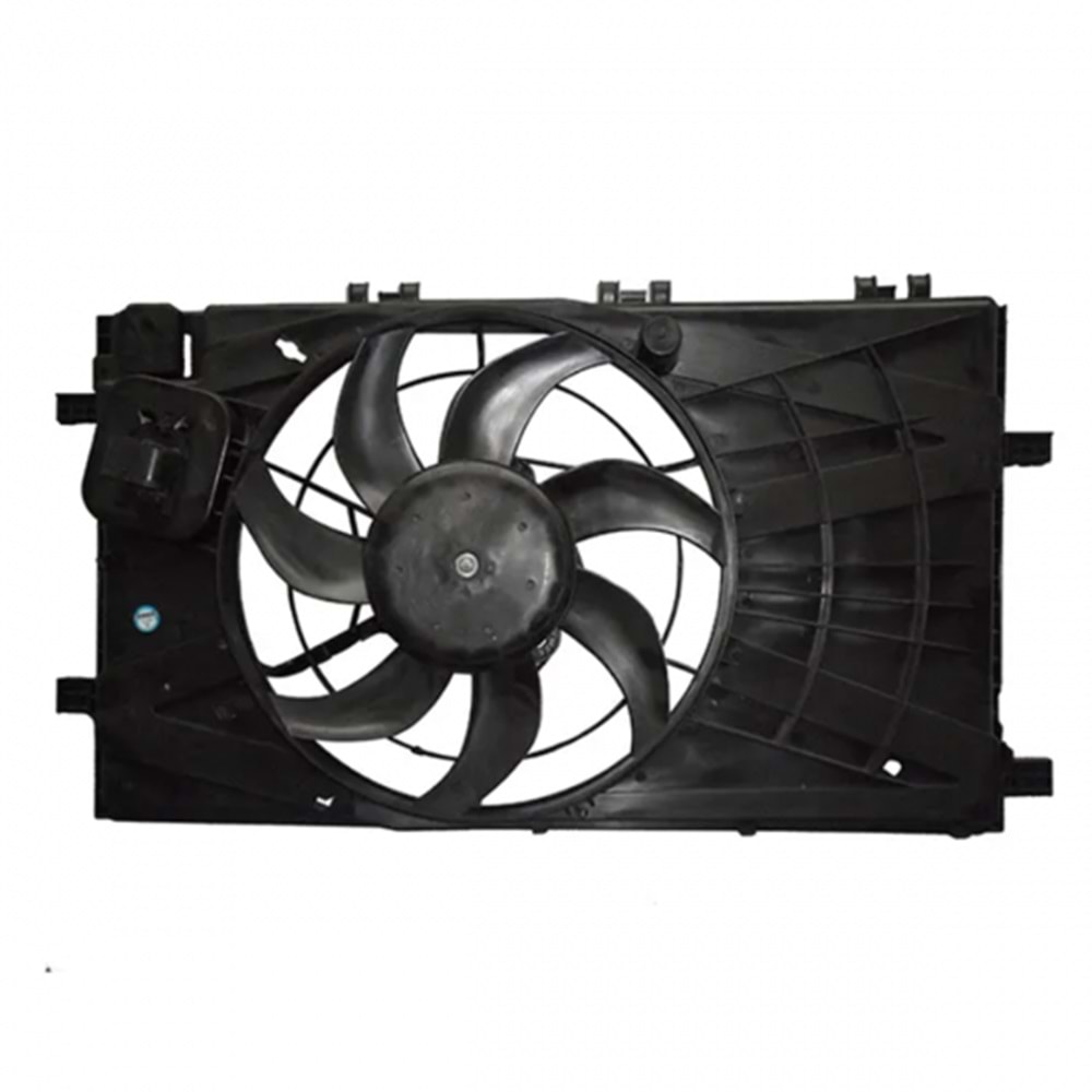 RADYATÖR FAN MOTOR VE DAVLUMBAZI KOMPLE İNSİGNİA A A16LET 4 FİŞ REZİSTANSLI -METTE-