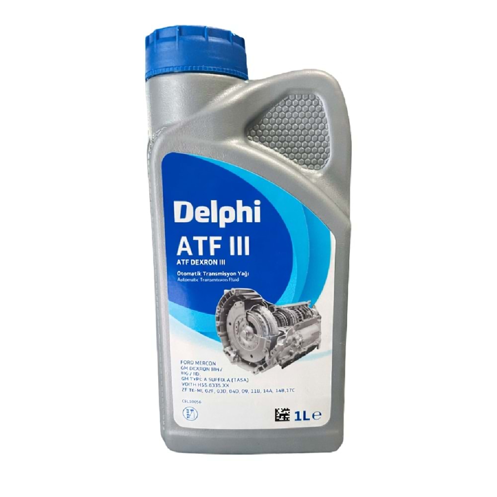 ŞANZIMAN YAĞI (DİREKSİYON HİDROLİĞİ) ATF III (DEX 3) 1LT (KIRMIZI) -DELPHİ-