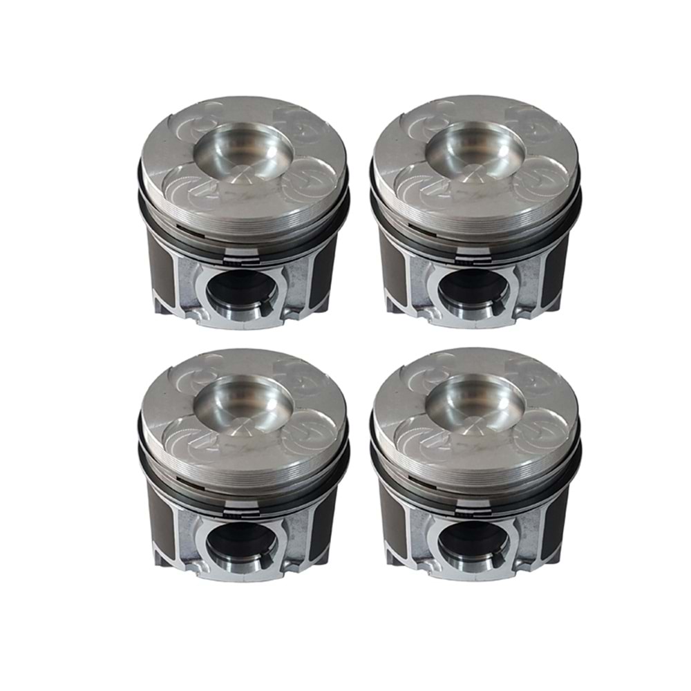 PİSTON SEKMAN TAKIM 1.4 X14XE C14SE 77.60MM 16V (STD) -KİNG-