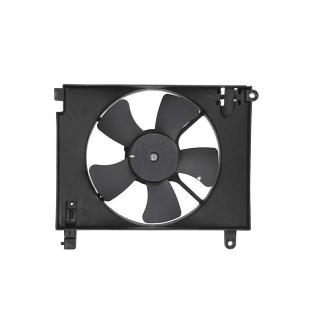 RADYATÖR FAN MOTOR VE DAVLUMBAZI KOMPLE KALOS 2 FİŞ (DAR) -JUST-