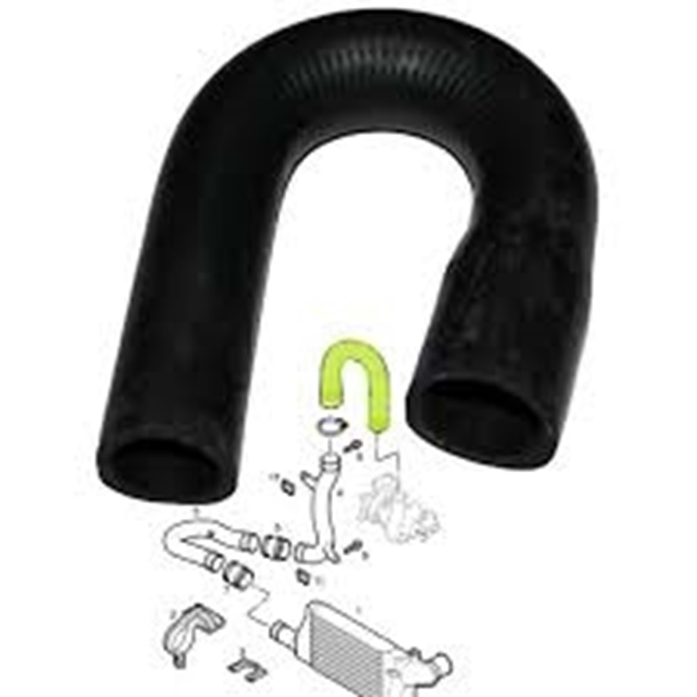 TURBO HORTUMU (U) PLASTİK CORSA C -YTT-