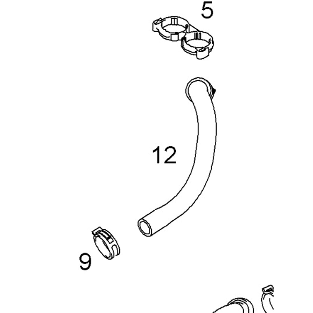 KALORİFER HORTUMU MERİVA A 1.6 BENZİNLİ -YILPAR-