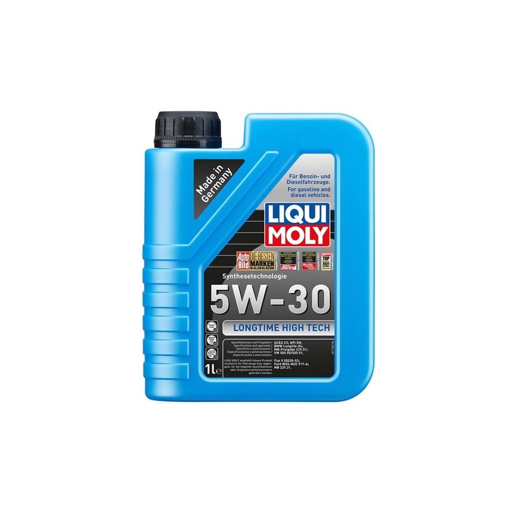 MOTOR YAĞI LIQUI MOLY 5W30 LONGTIME HIGH TECH 1 LT -LIQUIMOLY-