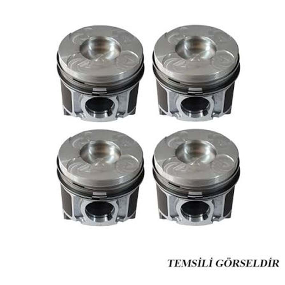 PİSTON SEKMAN TAKIM 2.0 Y20DTH Y22DTR X22DTH 84MM (STD) -KING-