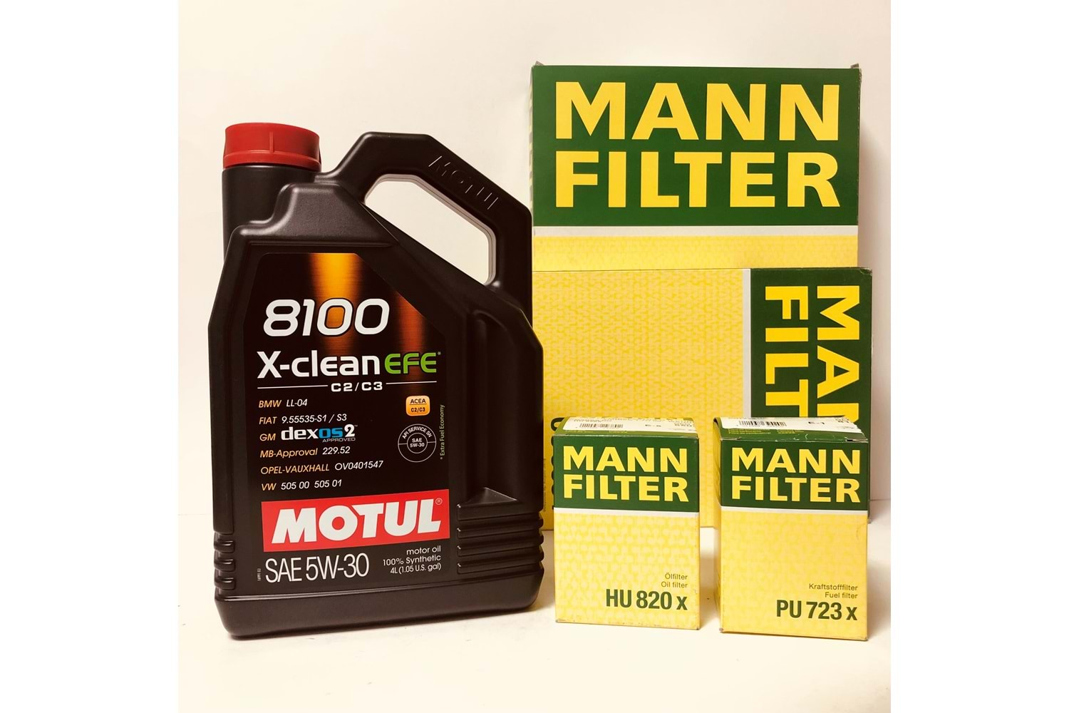 OPEL Astra H 1.7 2004 - 2014 Arası Dizel Bakım Set Motul 5W30 Yağ Mann Filtre