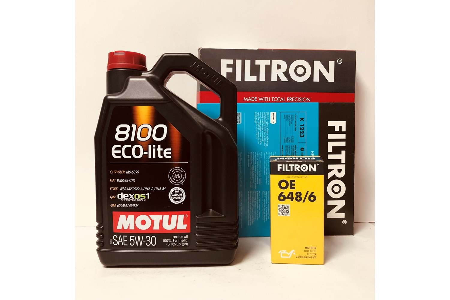 OPEL Astra J 1.4 2010 - 2019 Arası Benzinli Bakım Set Motul 5W30 Yağ Filtron Filtre