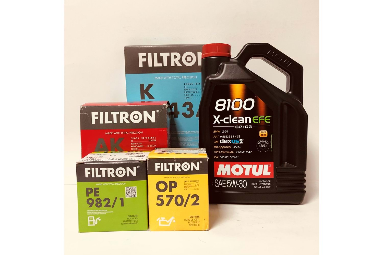 OPEL Astra K 1.6 2019 Sonrası Arası Dizel Bakım Set Motul 5W30 Yağ Filtron Filtre