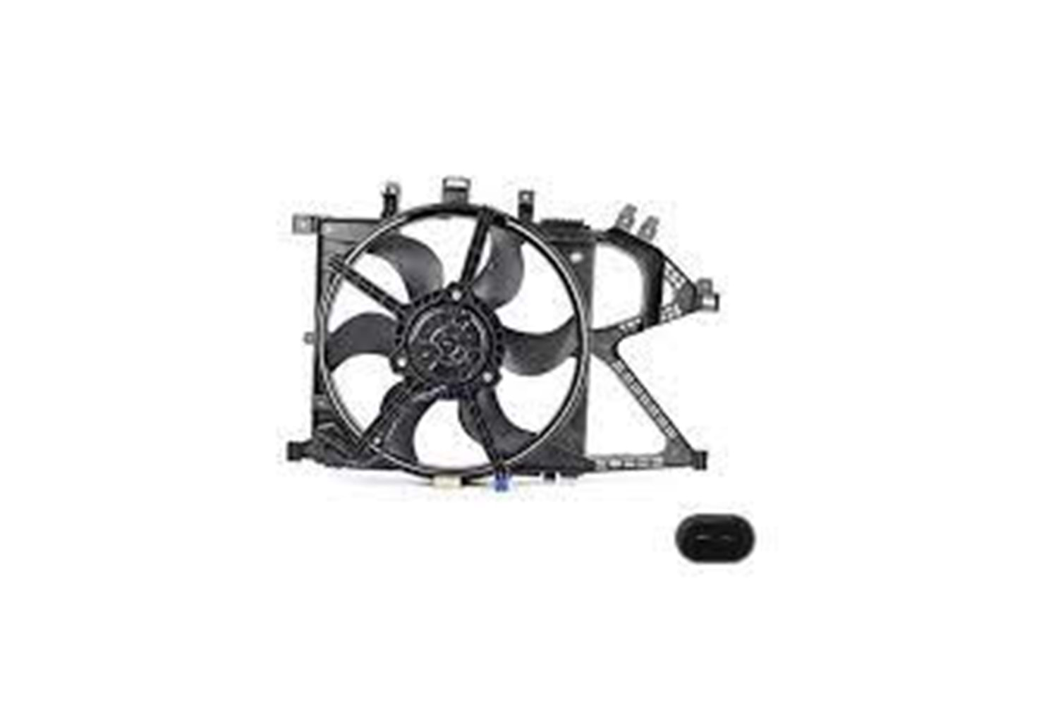 RADYATÖR FAN MOTOR VE DAVLUMBAZI KOMPLE CORSA C 1.4 4 FİŞLİ -WAXEL-