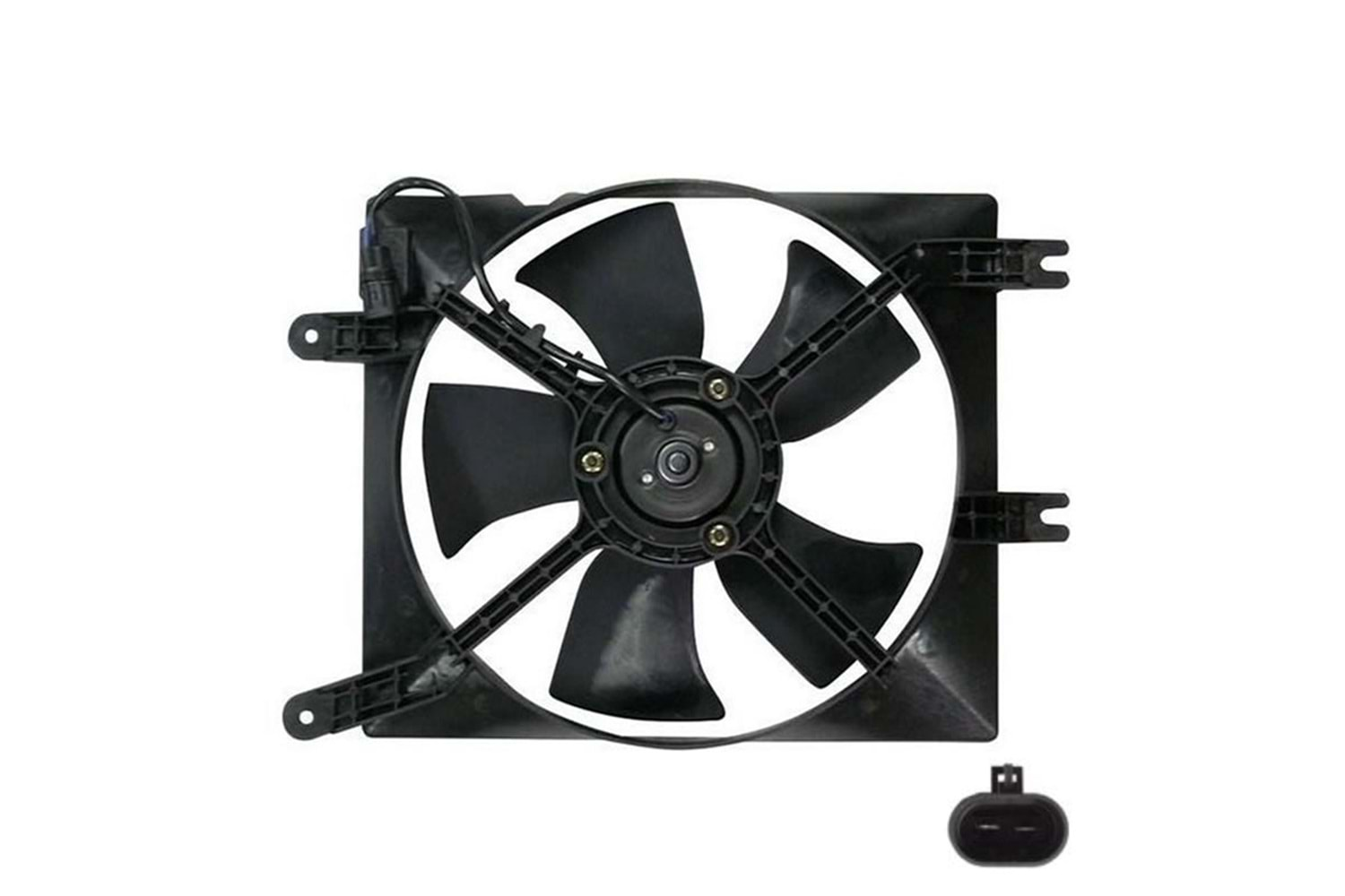 KLİMA FAN MOTOR VE DAVLUMBAZI KOMPLE LACETTİ 2 FİŞLİ -VEKA-