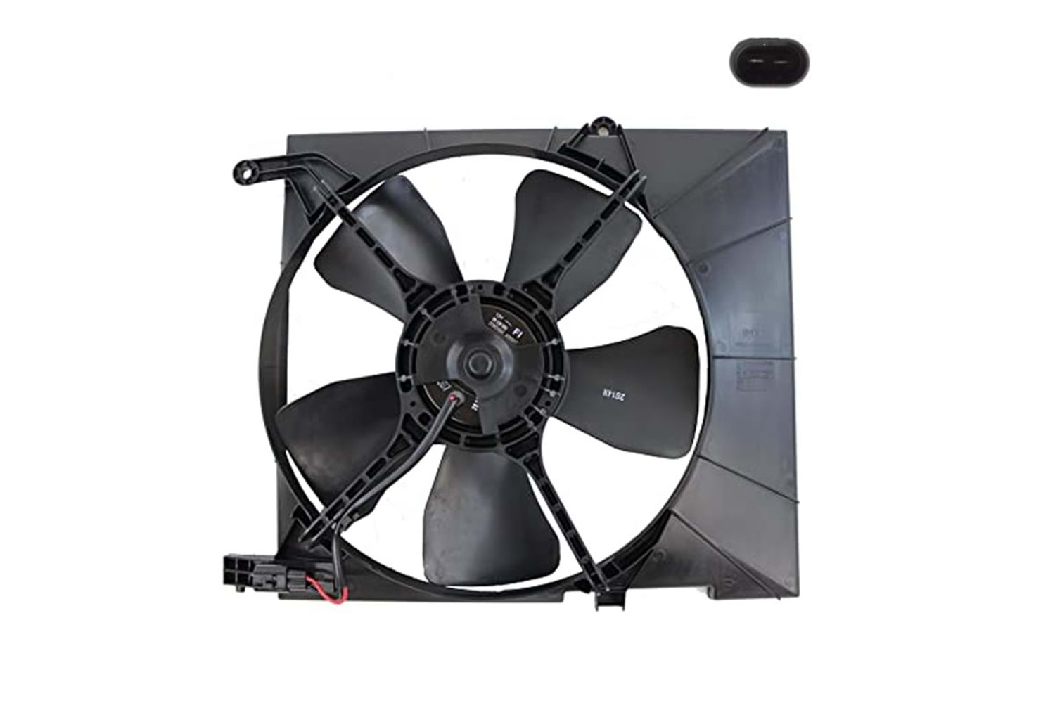 RADYATÖR FAN MOTOR VE DAVLUMBAZI KOMPLE AVEO KALOS (GENİŞ ) 2 FİŞLİ - KORE-