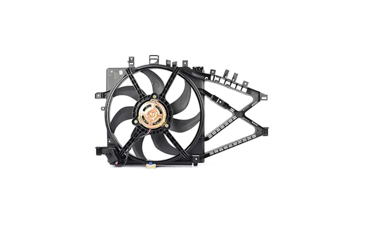 RADYATÖR FAN MOTOR VE DAVLUMBAZI KOMPLE CORSA C 1.3 1.7 3 FİŞLİ -VEKA-