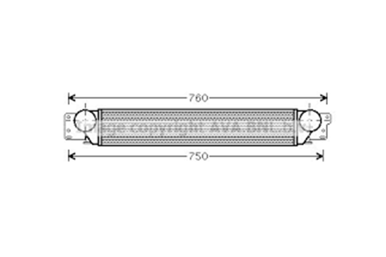 TURBO RADYATÖRÜ İNTERCOOLER RADYATÖRÜ CAPTİVA C100 -MAHER-