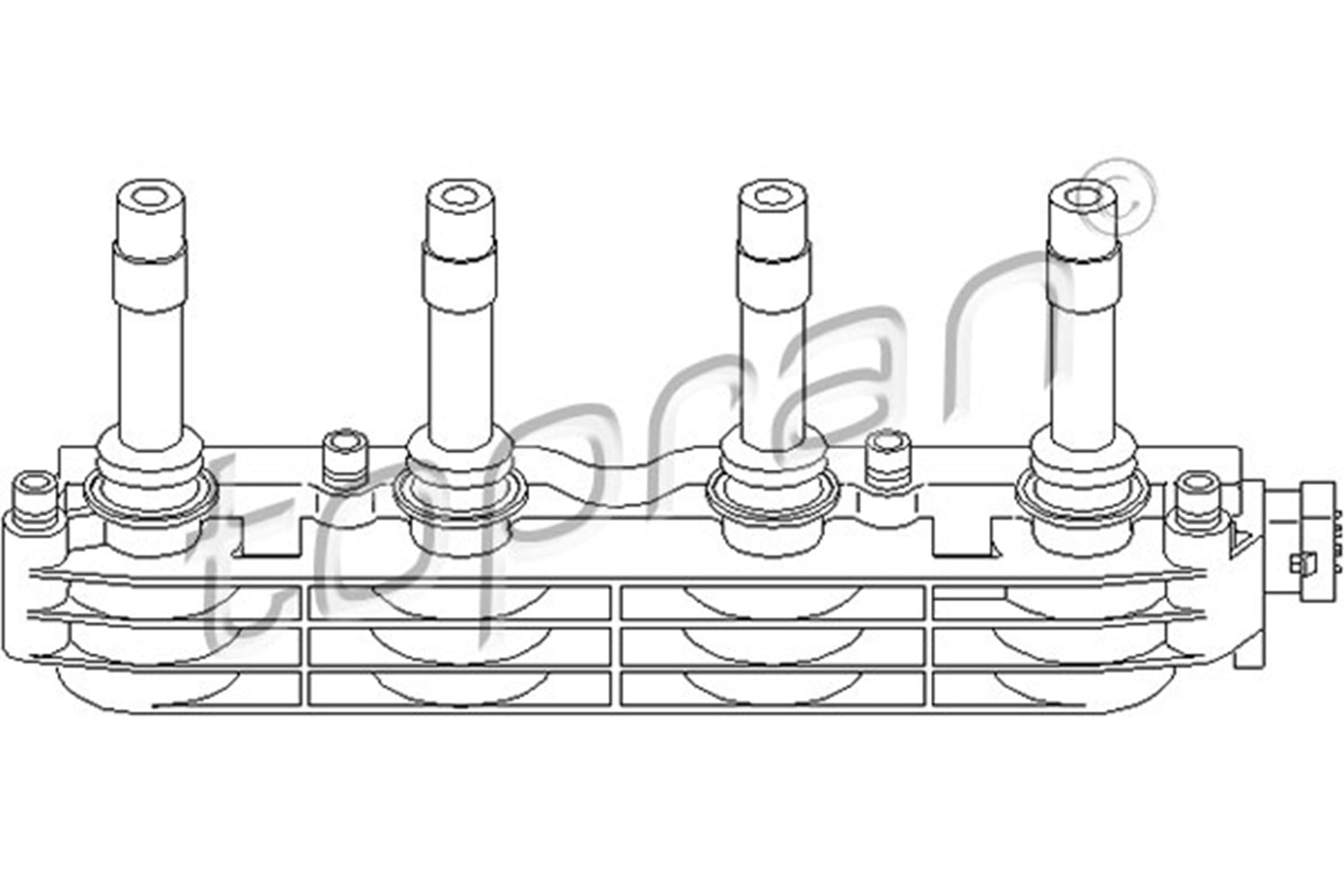 ATEŞLEME BOBİNİ ASTRA G ZAFİRA A CORSA C X16XEL Z16XE 98 -MOTORTEC-