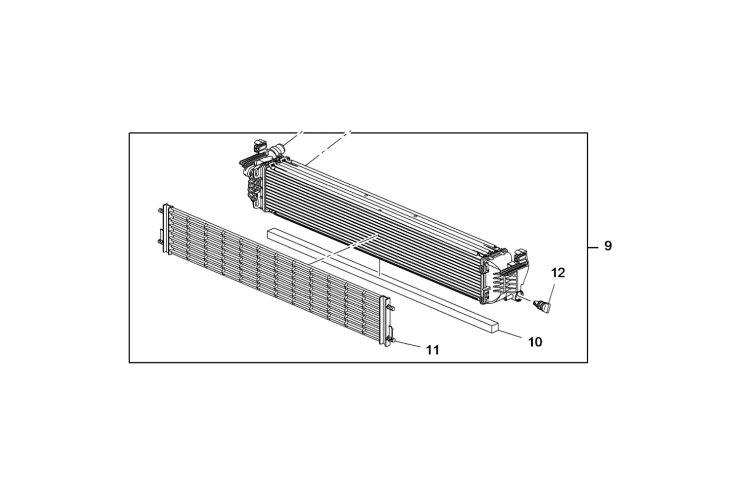 TURBO RADYATÖRÜ İNTERCOOLER 1.5 12V F15DVH -GM-