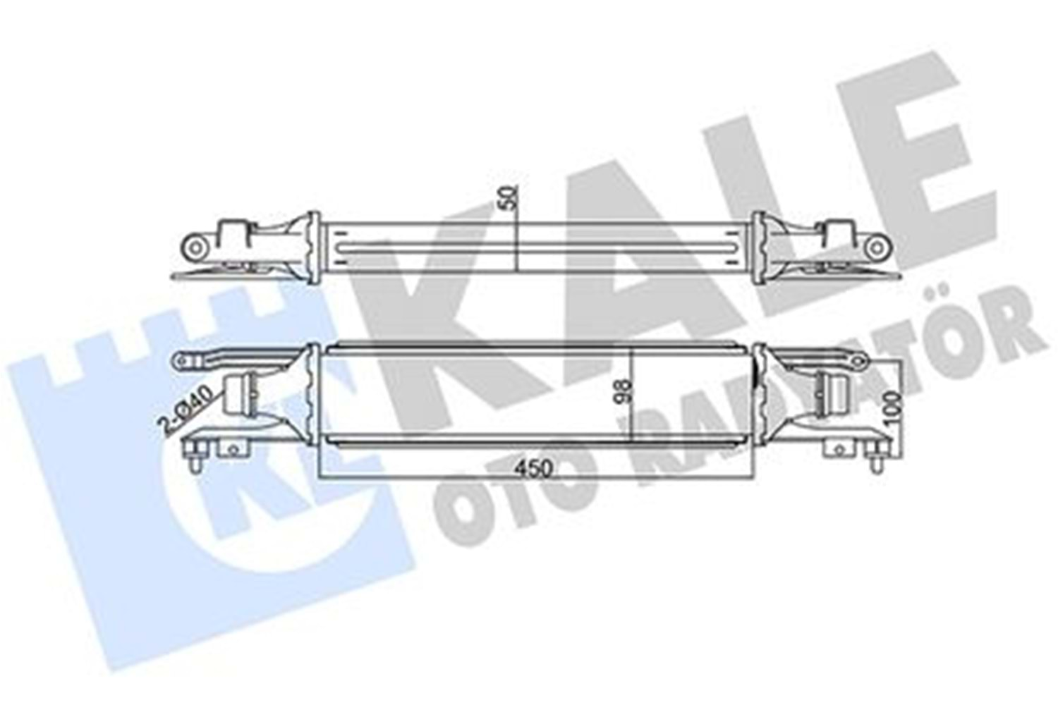 TURBO RADYATÖRÜ İNTERCOOLER CORSA D Z13DTH -KALE-