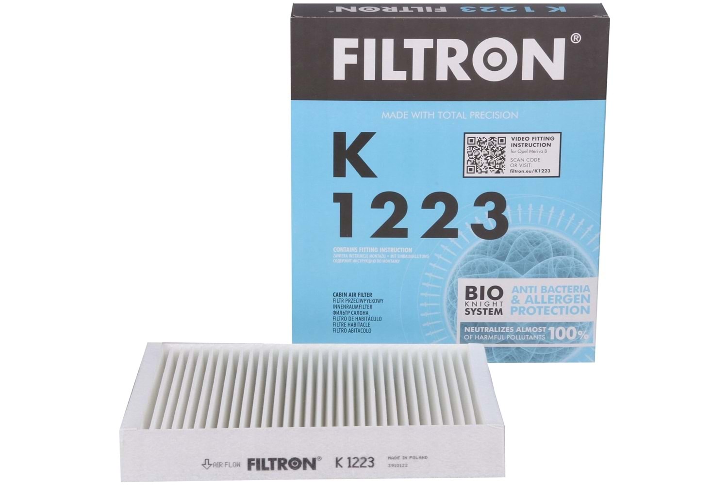POLEN FİLTRESİ ASTRA J CRUZE İNSİGNİA MERİVA B MOKKA 10- -FILTRON-