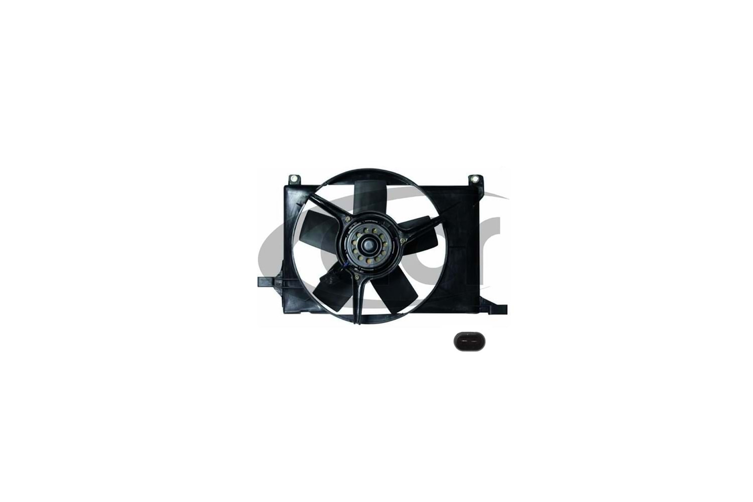 RADYATÖR FAN MOTOR VE DAVLUMBAZI KOMPLE CORSA B TİGRA 2 FİŞLİ -VEKA-