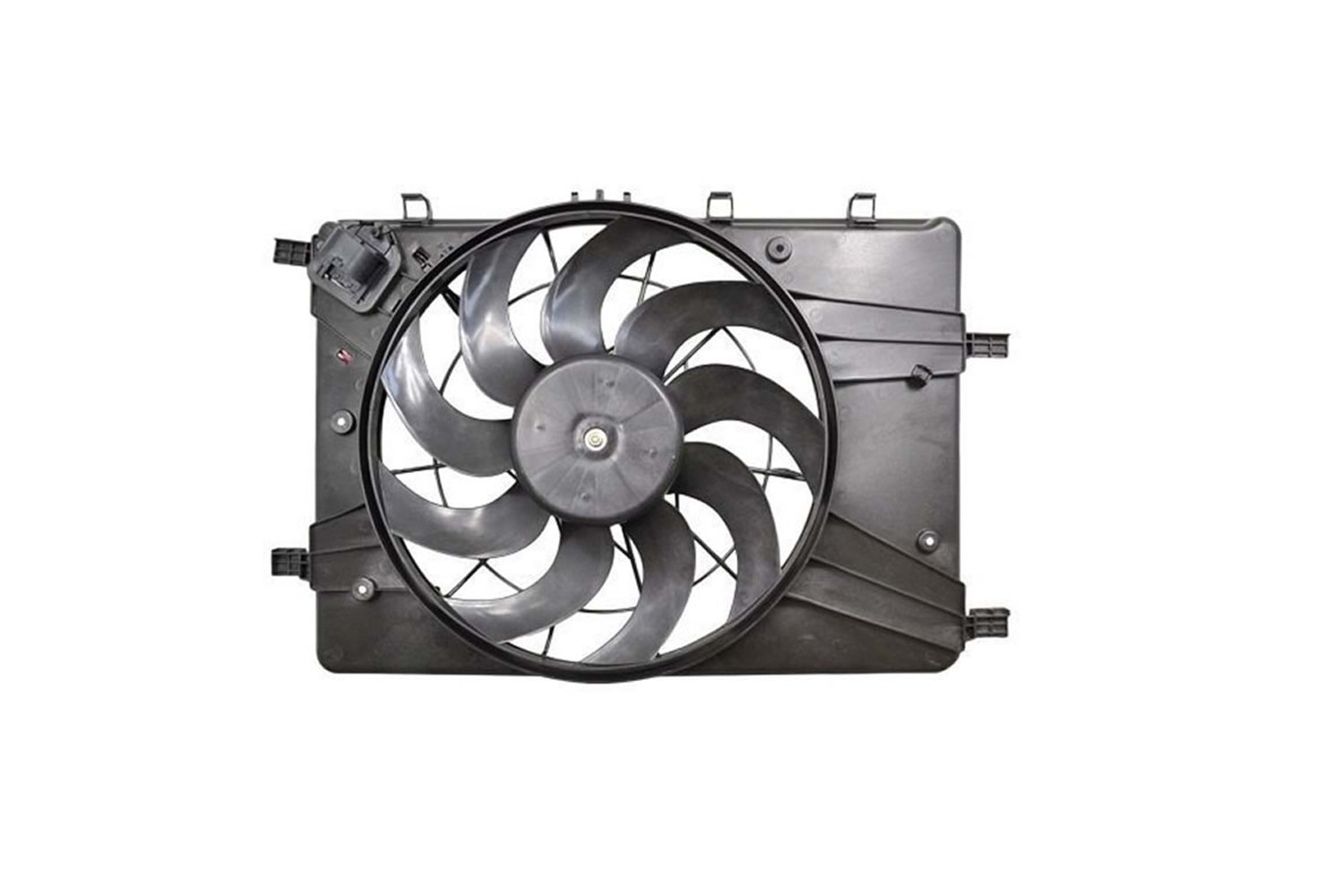 RADYATÖR FAN MOTOR VE DAVLUMBAZI KOMPLE ASTRA J CRUZE 4 FİŞLİ REZİDANSLI --WONDER-